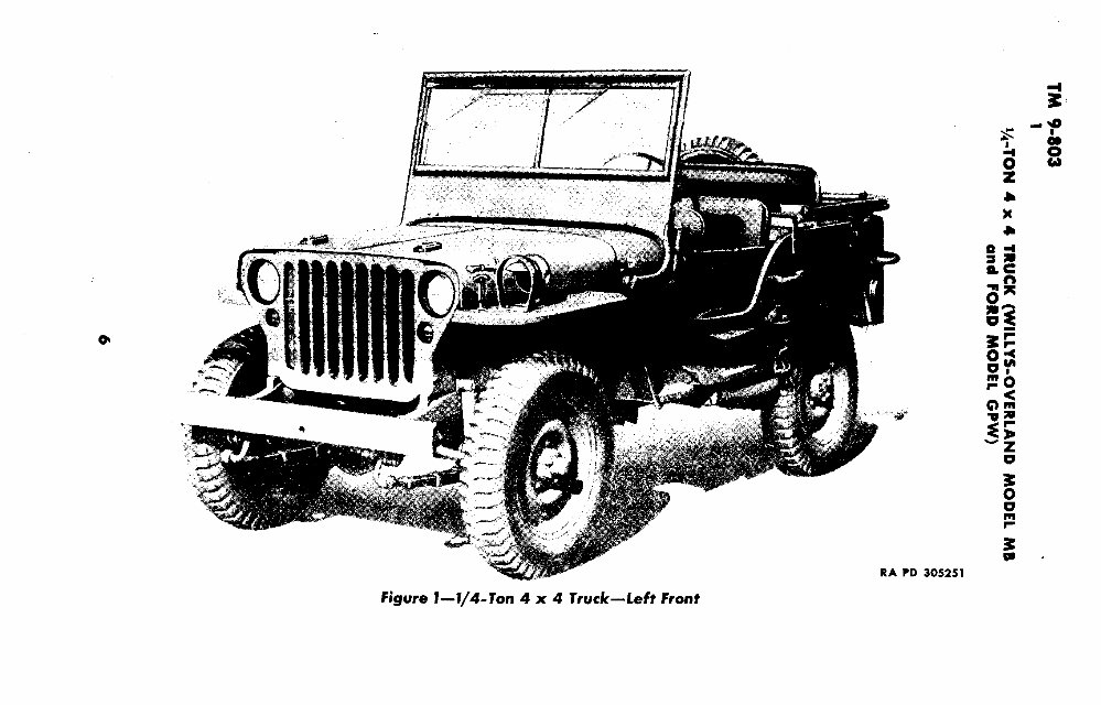 1941-1945 Willys Jeep GPW MB Service Manual preview img 6