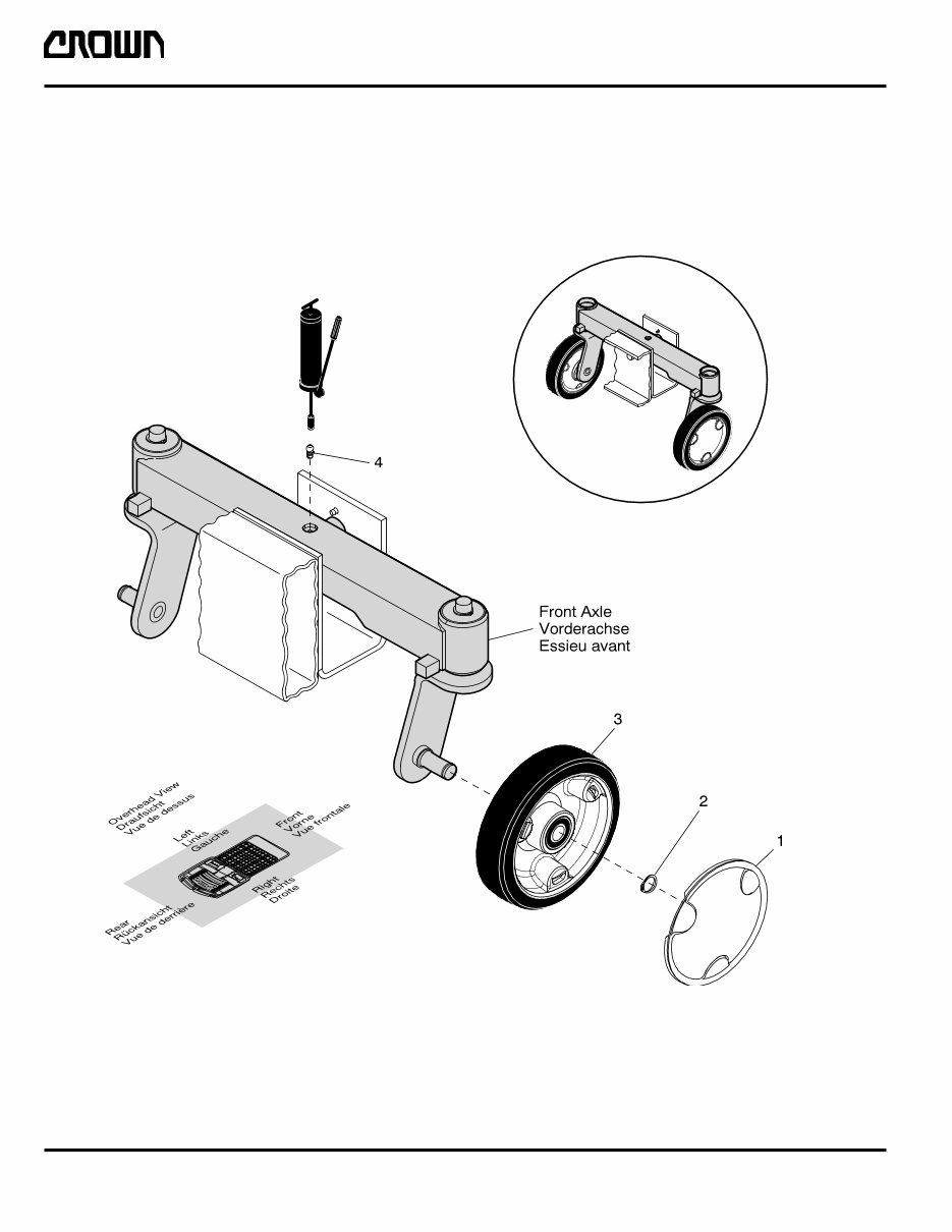 Crown Forklift WAVE Series Parts Manual preview img 6