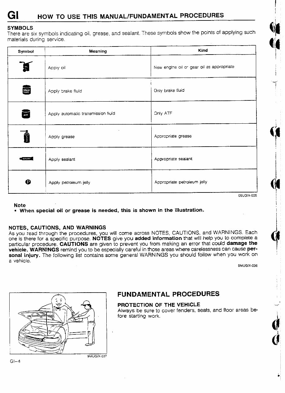 1992 Mazda 323 GTR Service & Repair Manual preview img 7