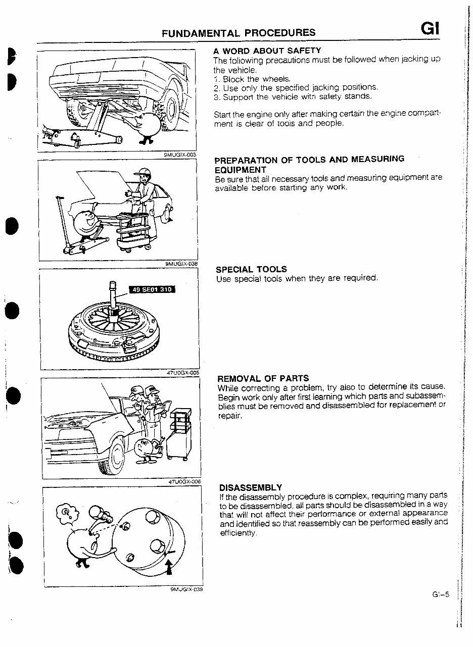 1992 Mazda 323 GTR Service & Repair Manual preview img 8