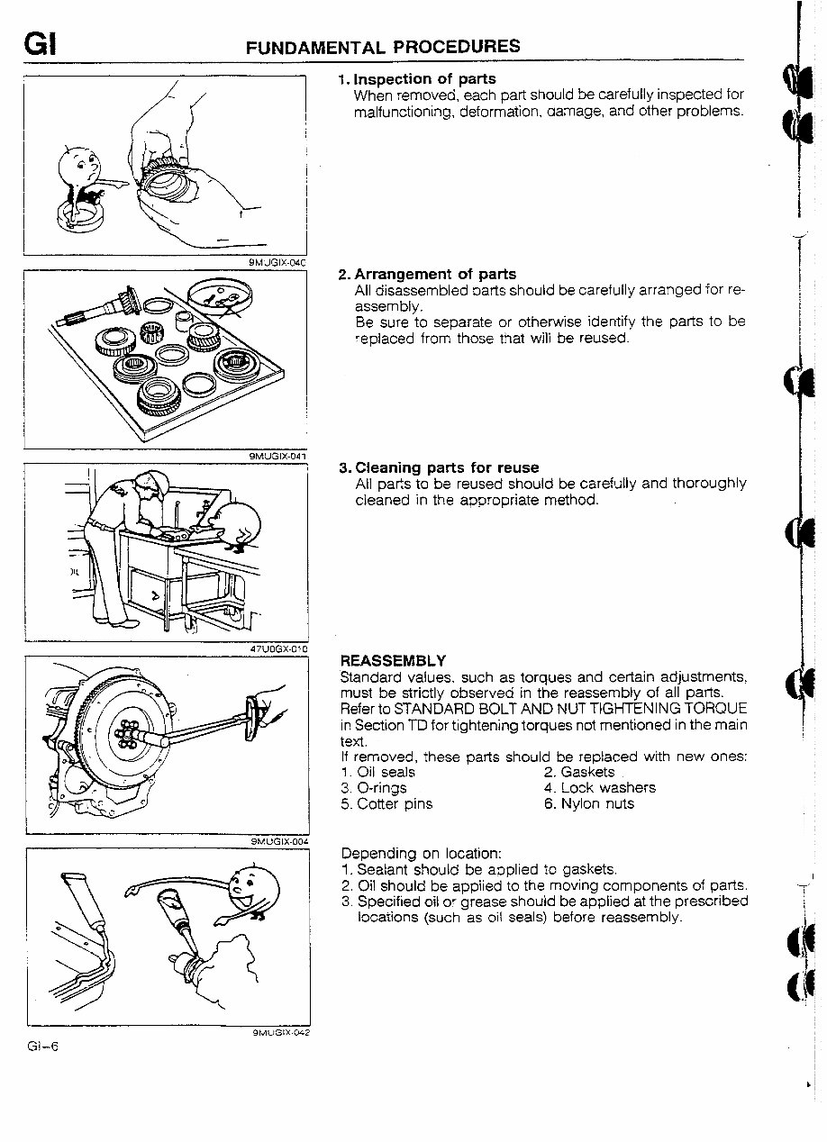 1992 Mazda 323 GTR Service & Repair Manual preview img 9