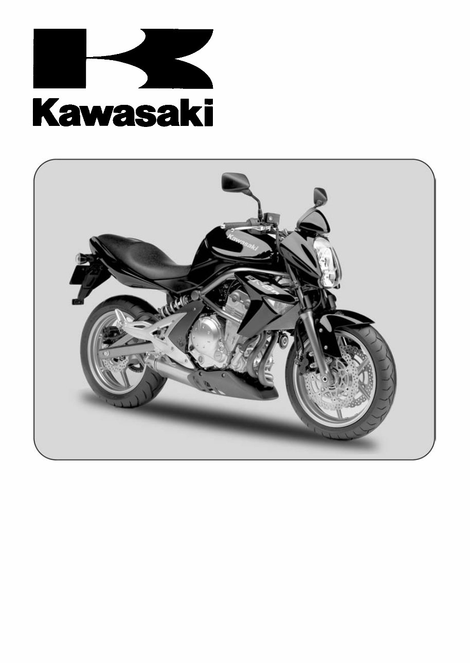 2007 Kawasaki ER-6n OEM Service & Repair Manual preview img 1