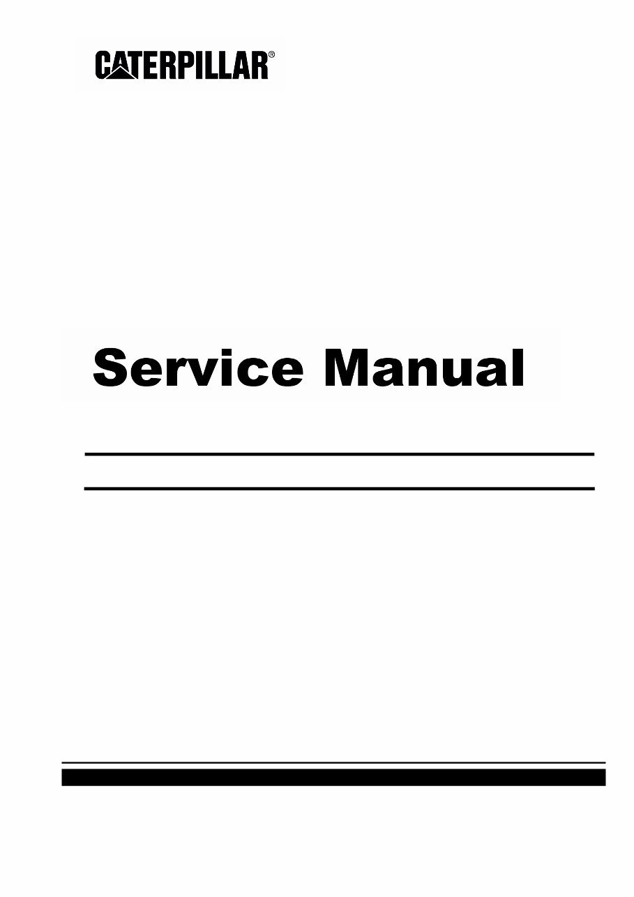 Caterpillar (CAT) 3024C Engines (SENR5004-02/SENR5005-03/SENR5006-04) OEM Service & Repair Manual preview img 1