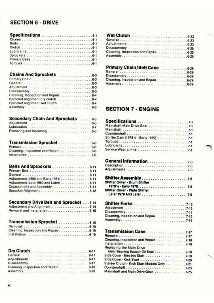 Harley Davidson Shovelhead FLHS 1983 Service Repair Manual preview img 10
