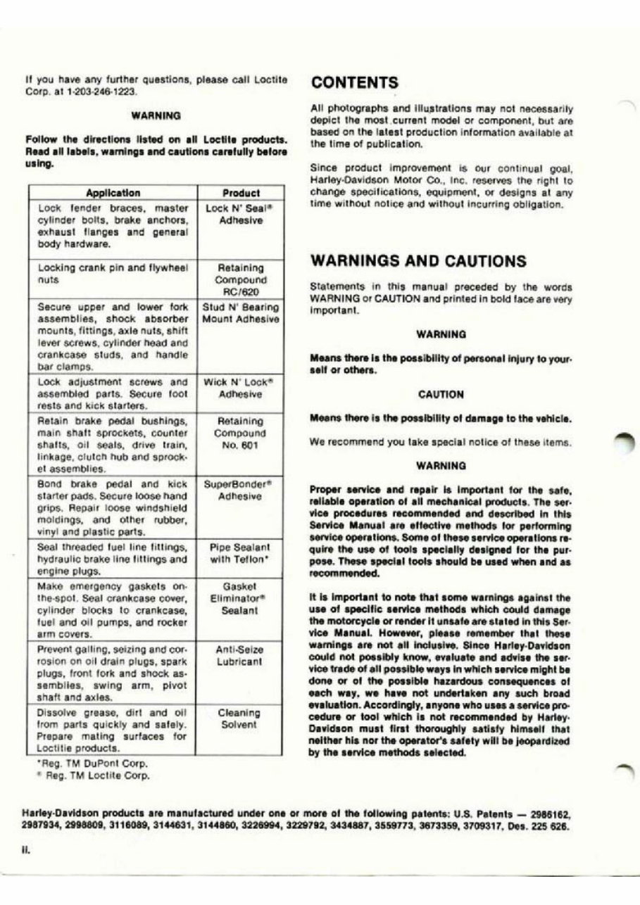 Harley Davidson Shovelhead FLHS 1983 Service Repair Manual preview img 6