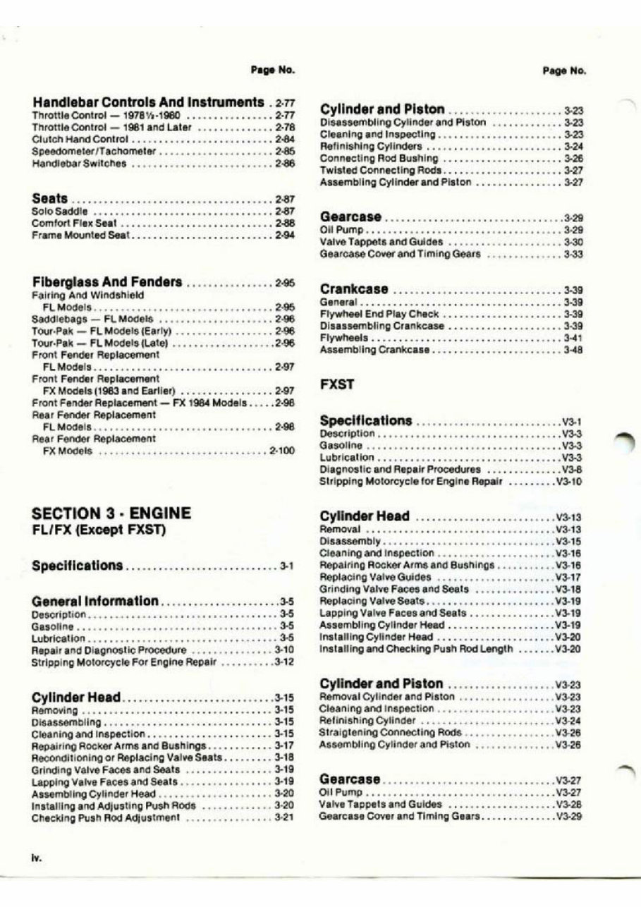 Harley Davidson Shovelhead FLHS 1983 Service Repair Manual preview img 8