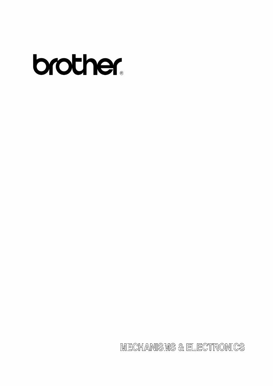 Brother Electronic Typewriter AX410 / GX100 / AX400 Parts Reference List preview img 1