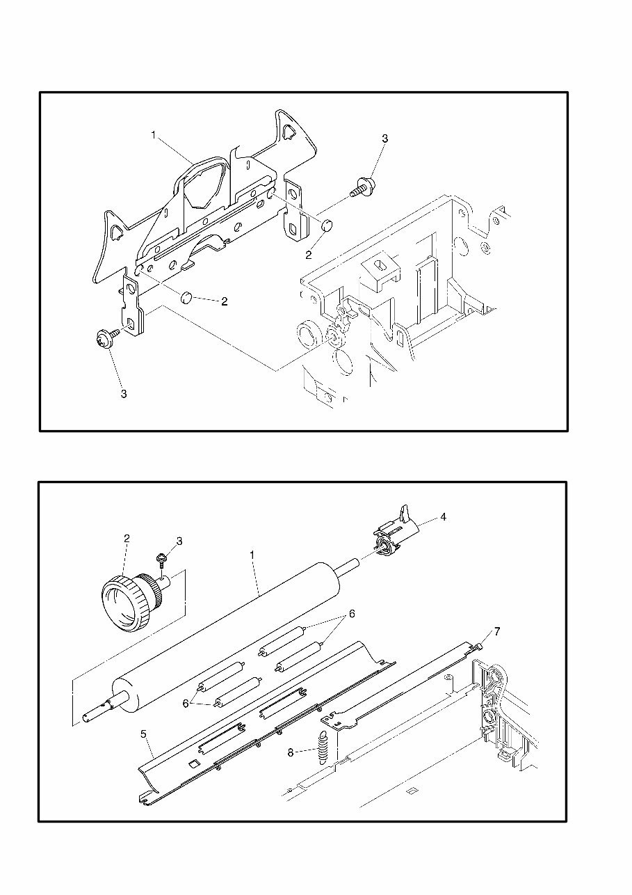 Brother Electronic Typewriter AX410 / GX100 / AX400 Parts Reference List preview img 6