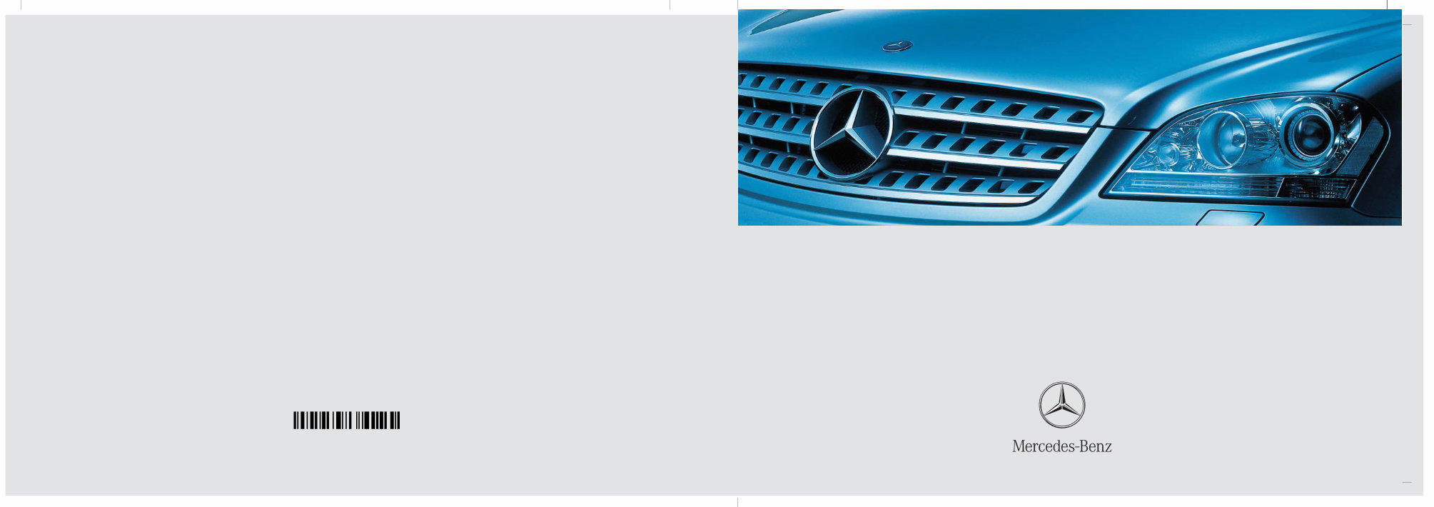 2009 Mercedes-Benz M-Class (ML 350) Owners Manual preview img 1