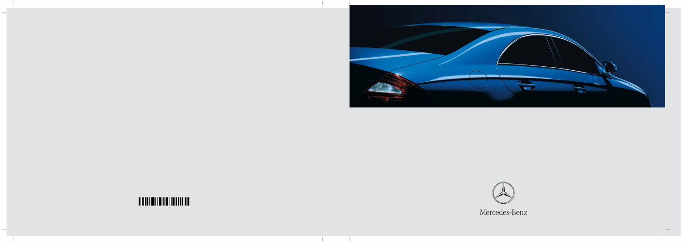 2007 Mercedes-Benz CLS-Class CLS63 AMG Coupe Owners Manual preview img 1