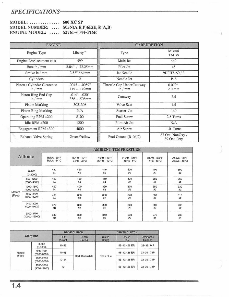 2005 Polaris Fusion 900 Service & Repair Manual preview img 10