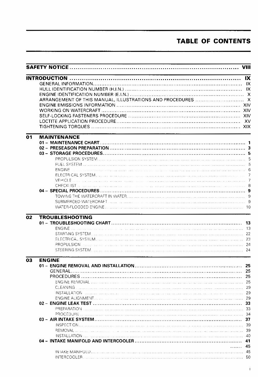 SEA DOO 4 TEC Series Full Service & Repair Manual 2007 preview img 3