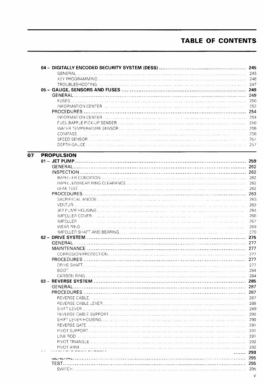 SEA DOO 4 TEC Series Full Service & Repair Manual 2007 preview img 7