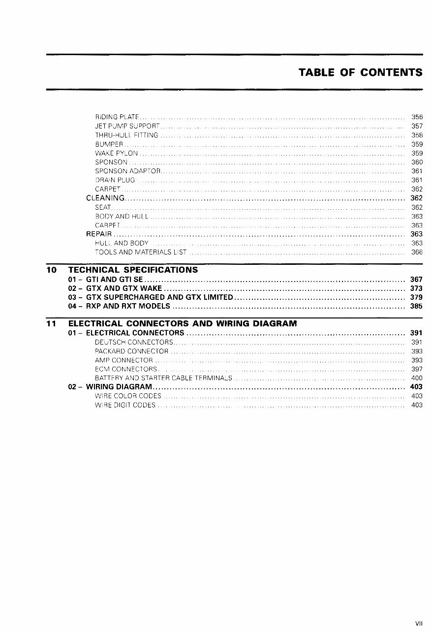 SEA DOO 4 TEC Series Full Service & Repair Manual 2007 preview img 9