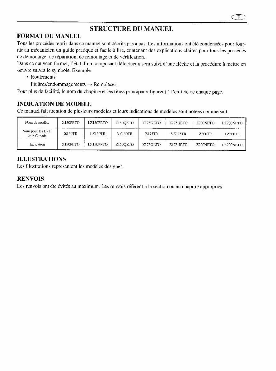 2000-2004 Yamaha 150HP, 175HP, 200HP 2-Stroke HPDI Outboards Service & Repair Manual preview img 3