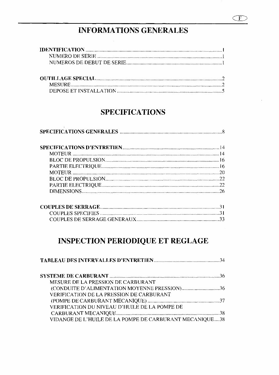 2000-2004 Yamaha 150HP, 175HP, 200HP 2-Stroke HPDI Outboards Service & Repair Manual preview img 7