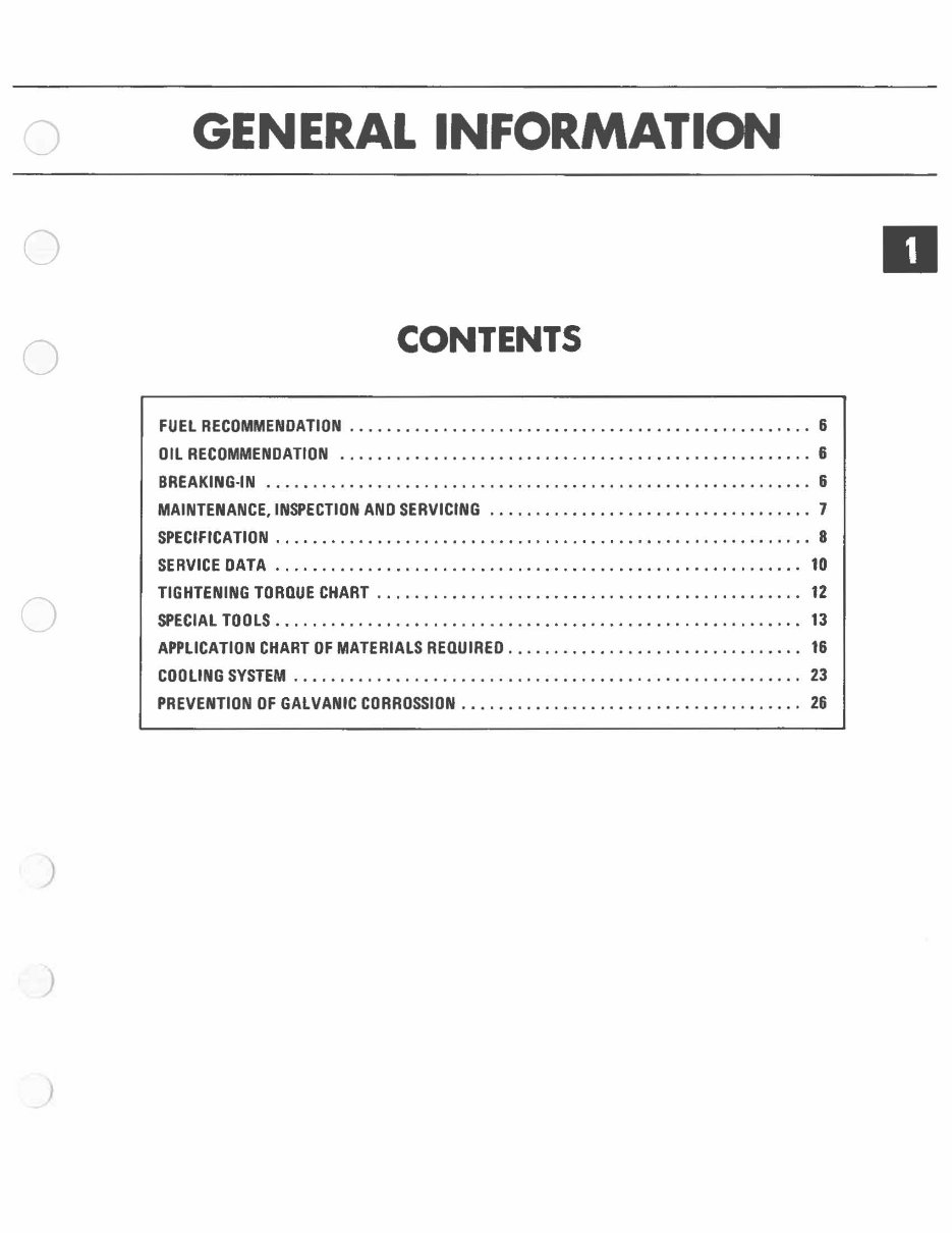 1985-1991 Suzuki DT55 DT65 3-Cylinder 2-Stroke Outboard Motor Service & Repair Manual preview img 3