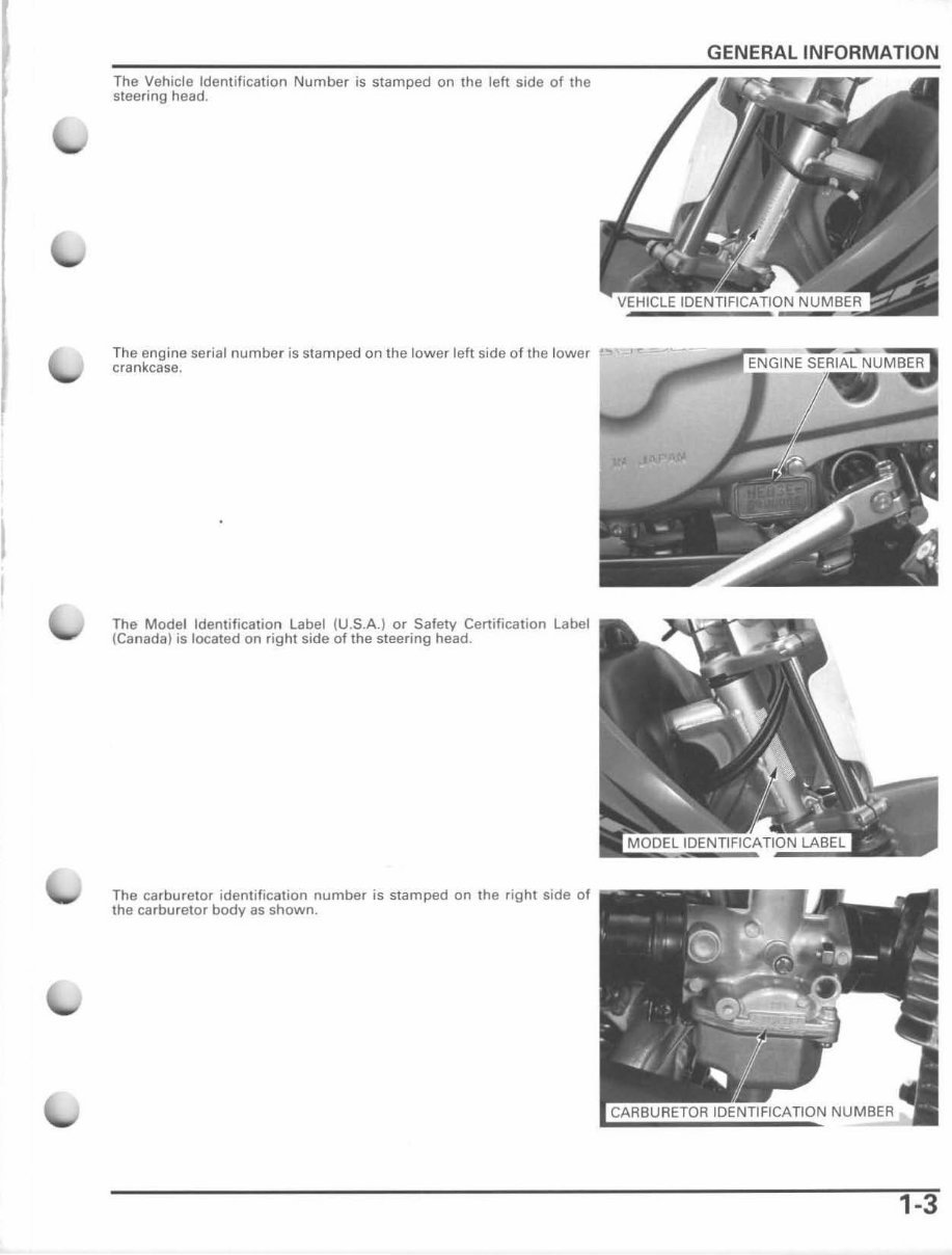 2004 - 2013 HONDA CRF80F CRF100F Repair Service Manual preview img 7