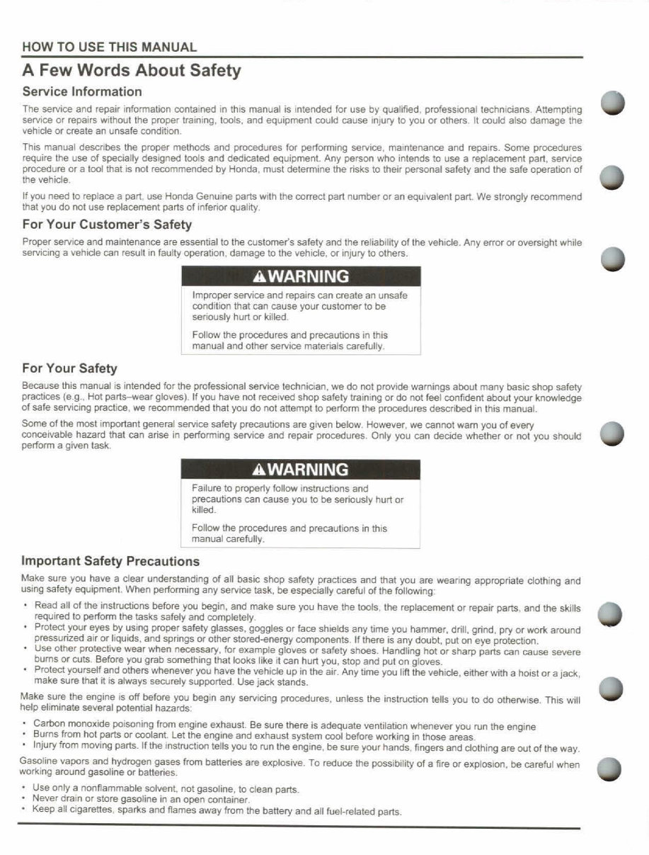 2007-2014 Honda CRF150R RB 4 Stroke Motorcycle Repair Manual preview img 2