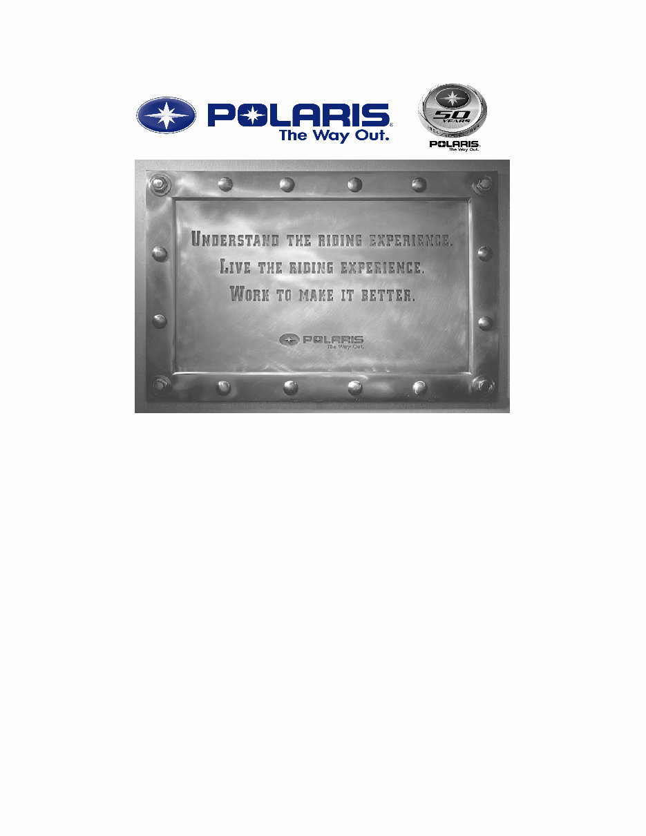  2005 Polaris Sportsman 400/500 ATV Repair manual preview img 2