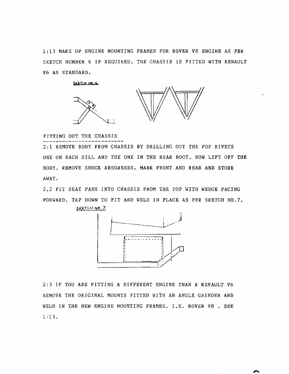 Prova Designs Countach Replica (Kit Car) Assembly Manual preview img 7