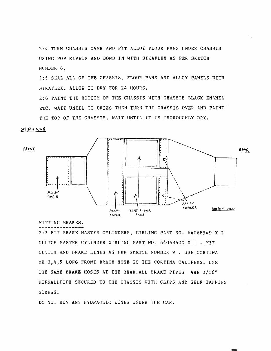 Prova Designs Countach Replica (Kit Car) Assembly Manual preview img 8
