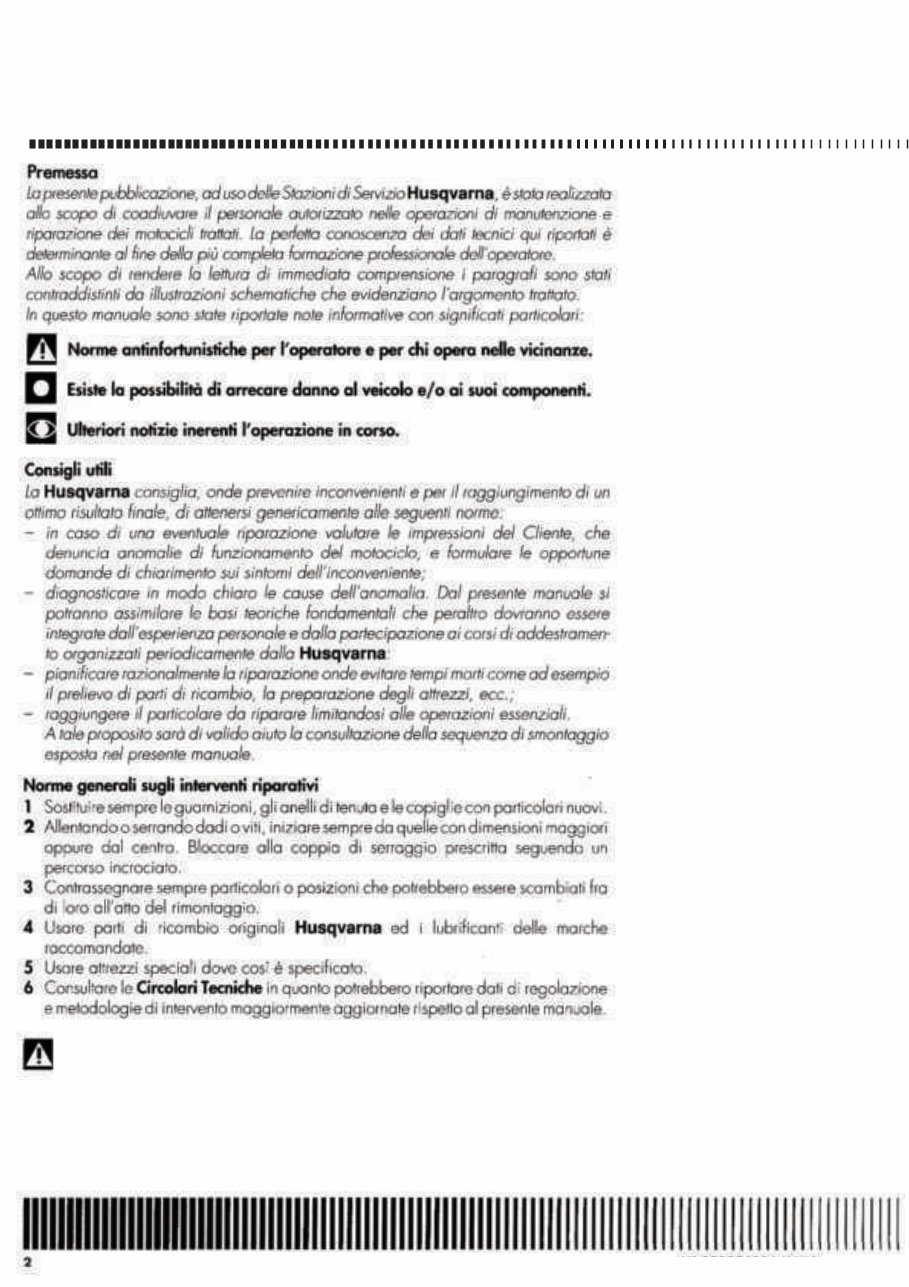2000-2003 Husqvarna SM 125 S Service & Repair Manual preview img 6