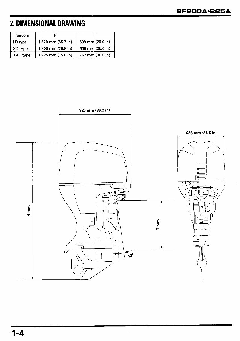 Honda BF200A/BF225A (200/225HP) Outboards OEM Service & Repair Manual preview img 8