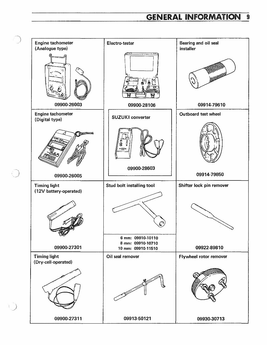 1985-1998 Suzuki DT4 2-Stroke Outboard Repair Manual preview img 7
