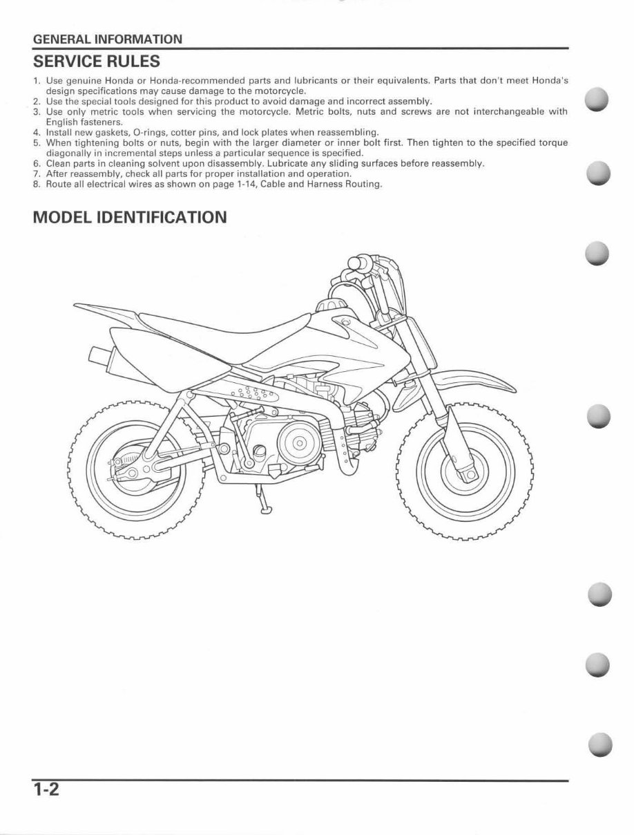 2004-2015 Honda CRF50F Service & Repair Manual preview img 6