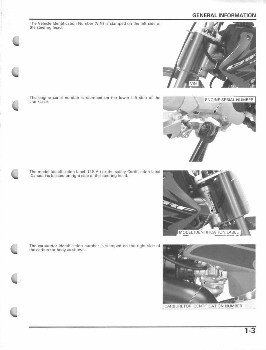 2004-2015 Honda CRF50F Service & Repair Manual preview img 7