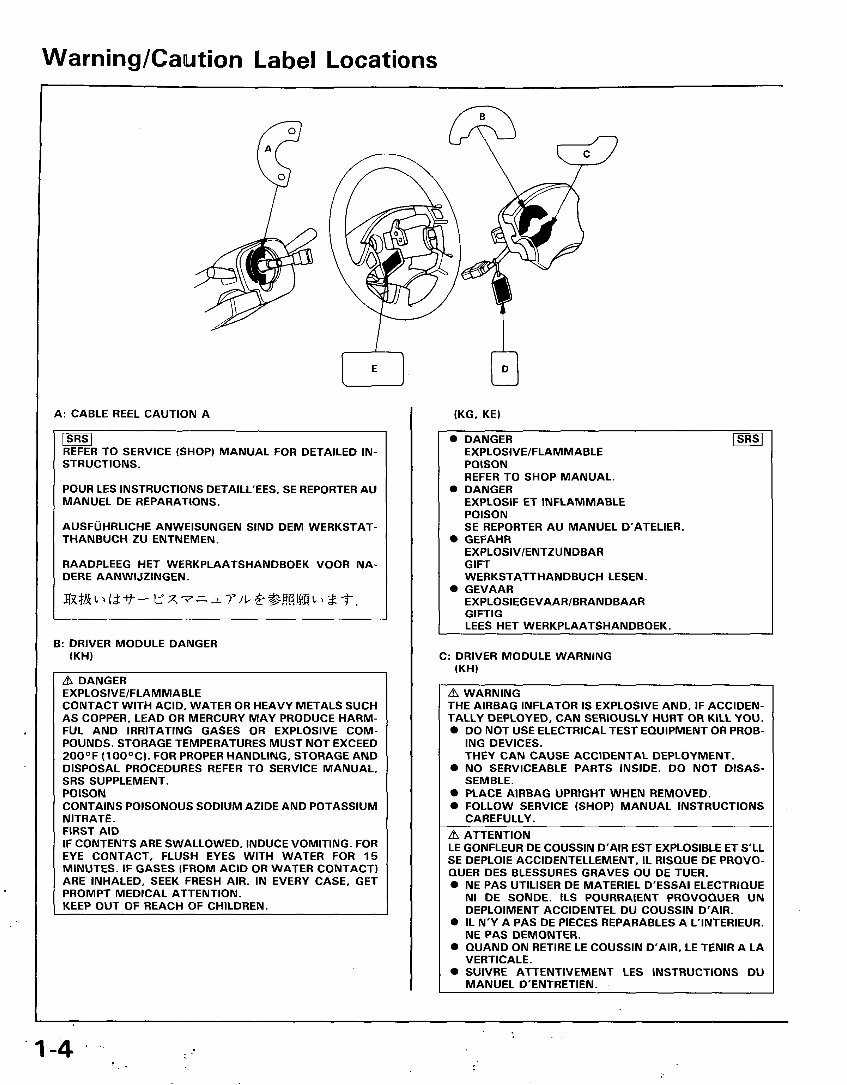1996 Honda Accord Service & Repair Manual preview img 5