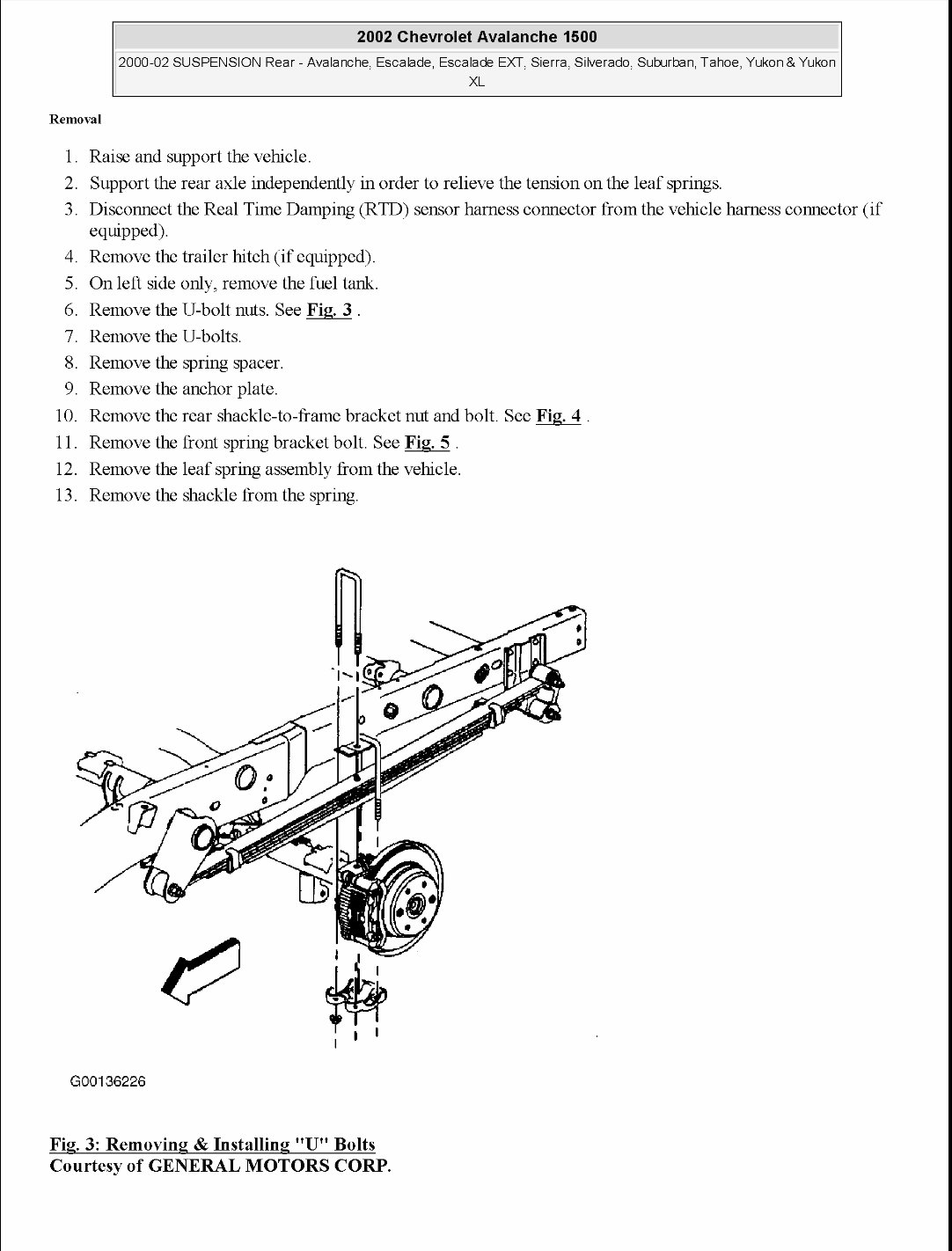 2002-2006 Chevrolet Avalanche Service & Repair Manual preview img 4