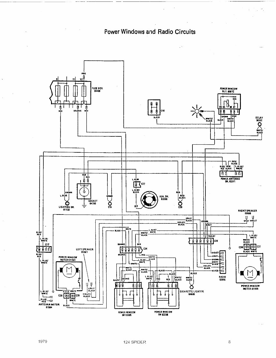 1975-1982 Fiat 124 Spider Factory Service Repair Manual 1976 1977 1978 1979 1980 1981 preview img 10