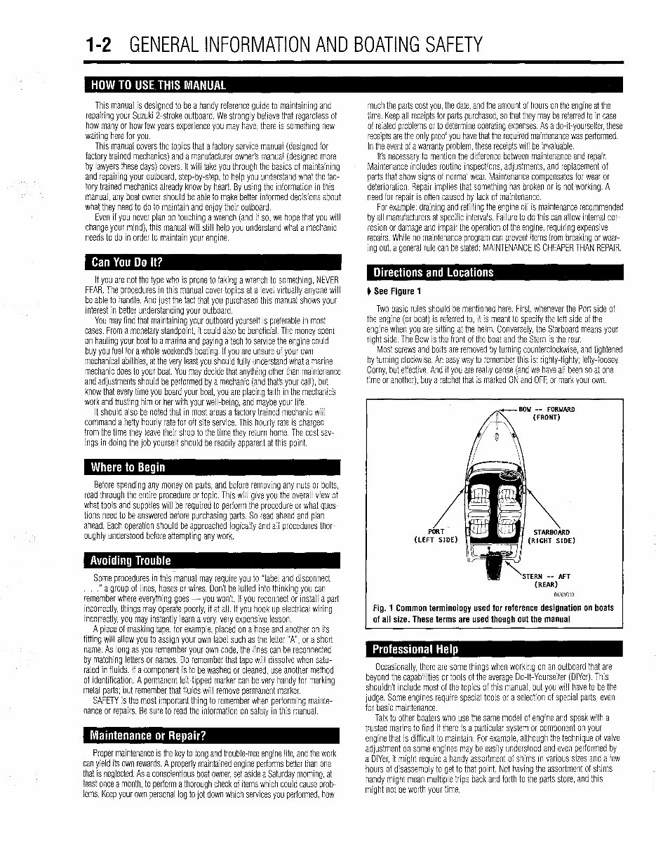 1988-2003 Suzuki 15-40HP Outboards (DT15, DT20, DT25, DT30, DT35, DT40) OEM Service & Repair Manual preview img 5