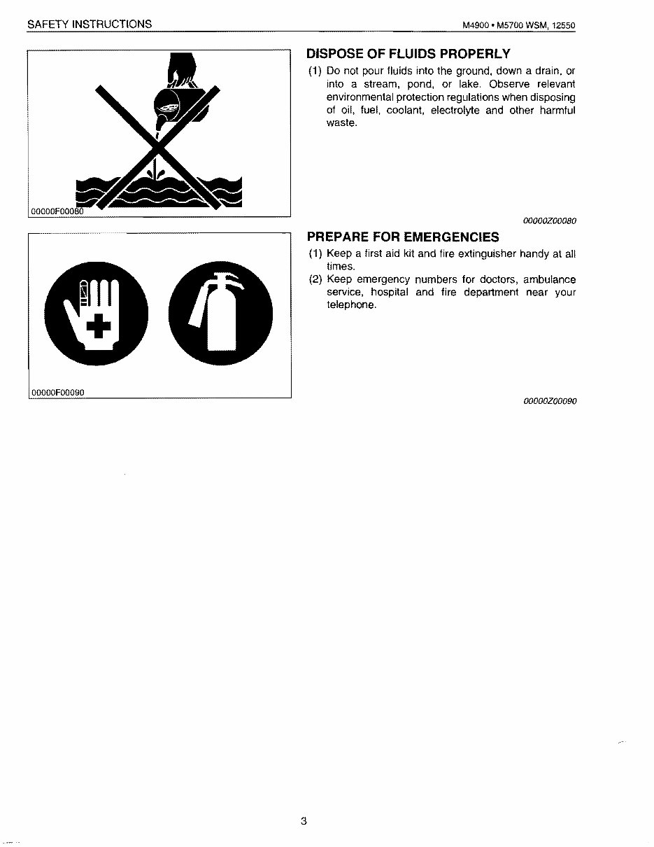 Kubota M4900 Tractor Service & Repair Manual preview img 3