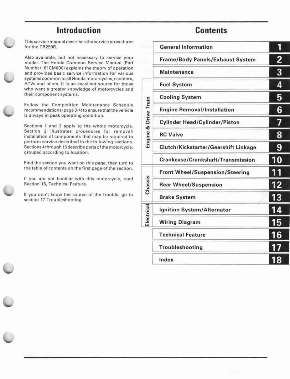 1992-1996 CR250R Service & Repair Manual preview img 3