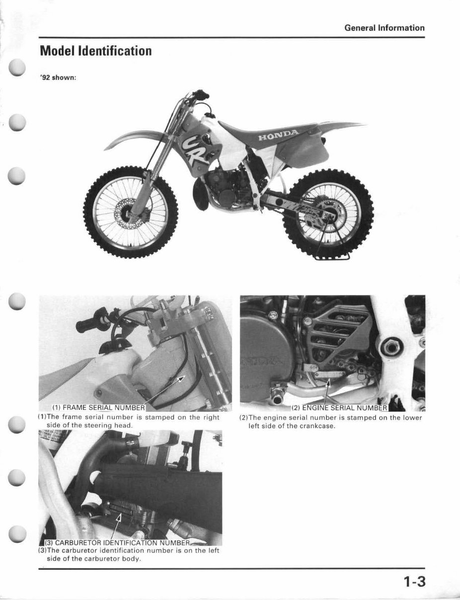 1992-1996 CR250R Service & Repair Manual preview img 7