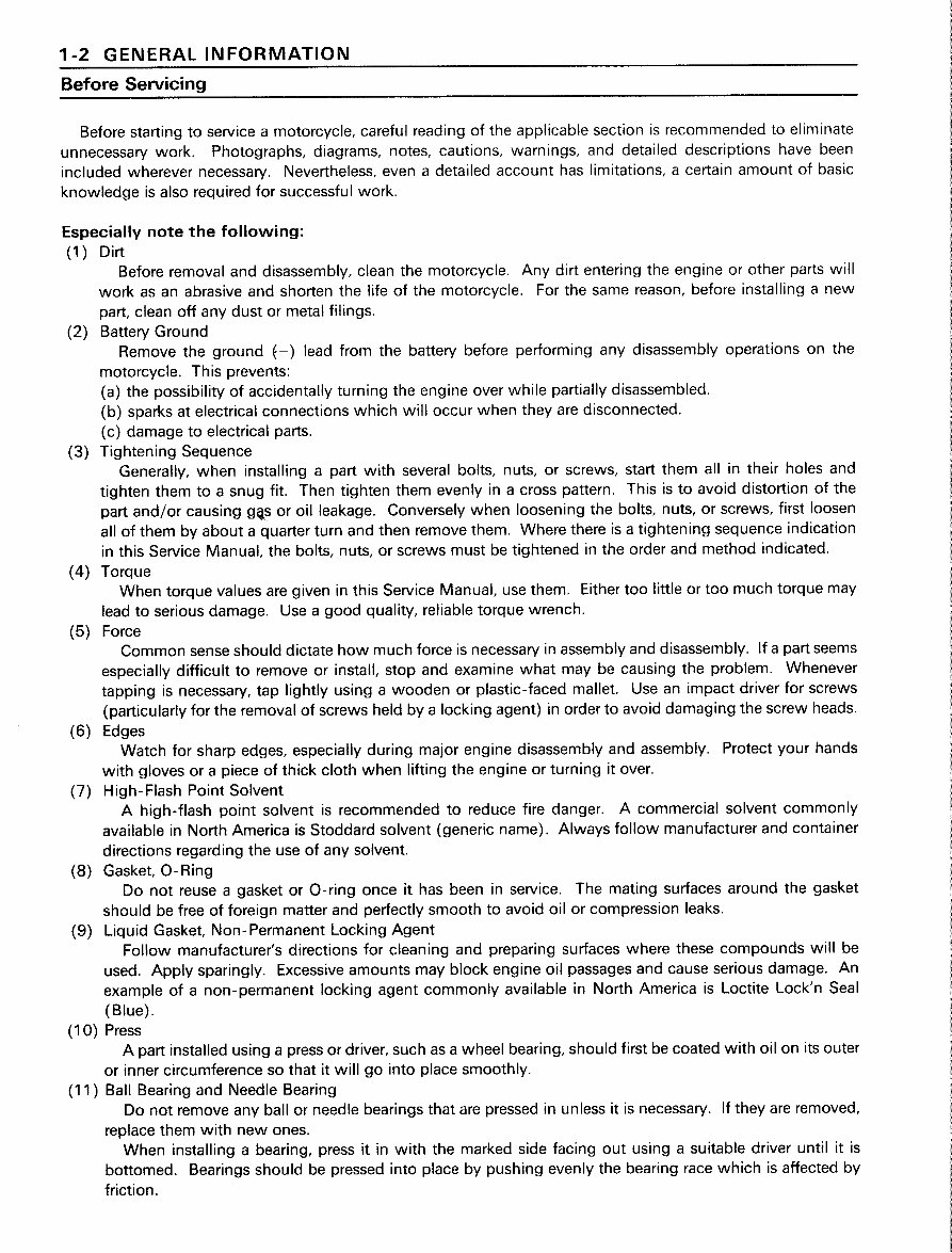 1993-2000 Kawasaki ZZR1100 Ninja ZX 11 Service & Repair Manual preview img 10