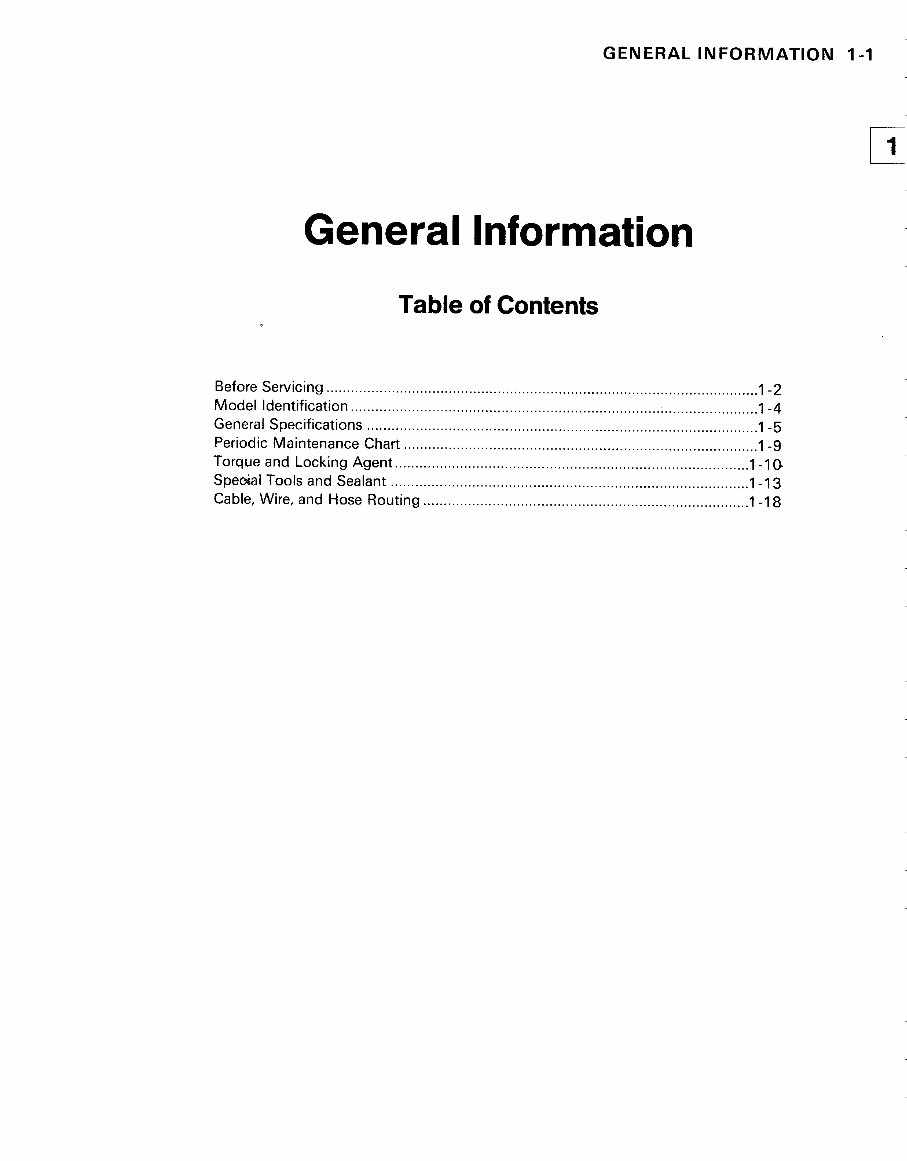 1993-2000 Kawasaki ZZR1100 Ninja ZX 11 Service & Repair Manual preview img 9