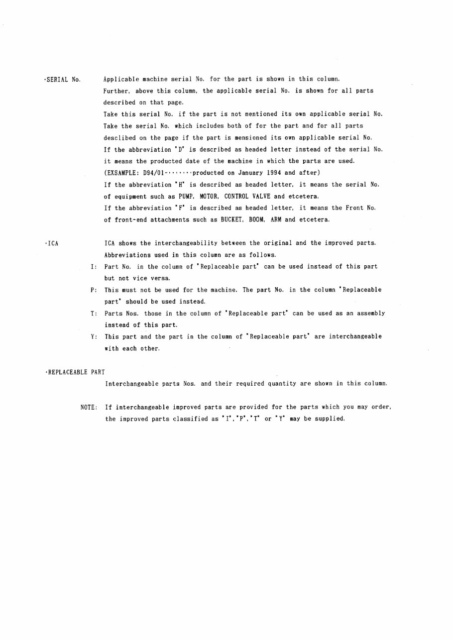 Hitachi EX200-3 Excavator Parts Catalog preview img 6