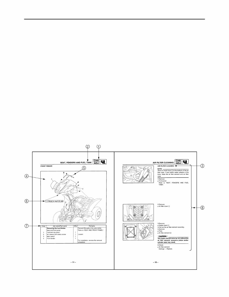 2003-2008 Yamaha Raptor 80 YFM80 Service & Repair Manual preview img 4