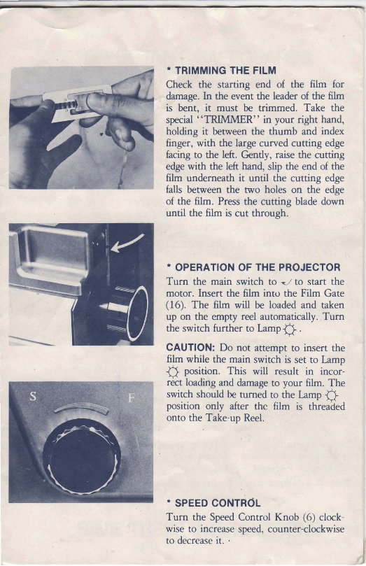 CHINON WHISPER DUAL 8MM MOVIE PROJECTOR preview img 4