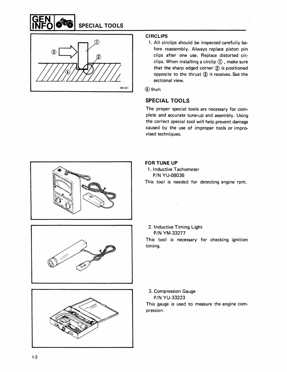 1987-1991 Yamaha Moto-4 100 Champ YFM100 Service & Repair Manual preview img 9