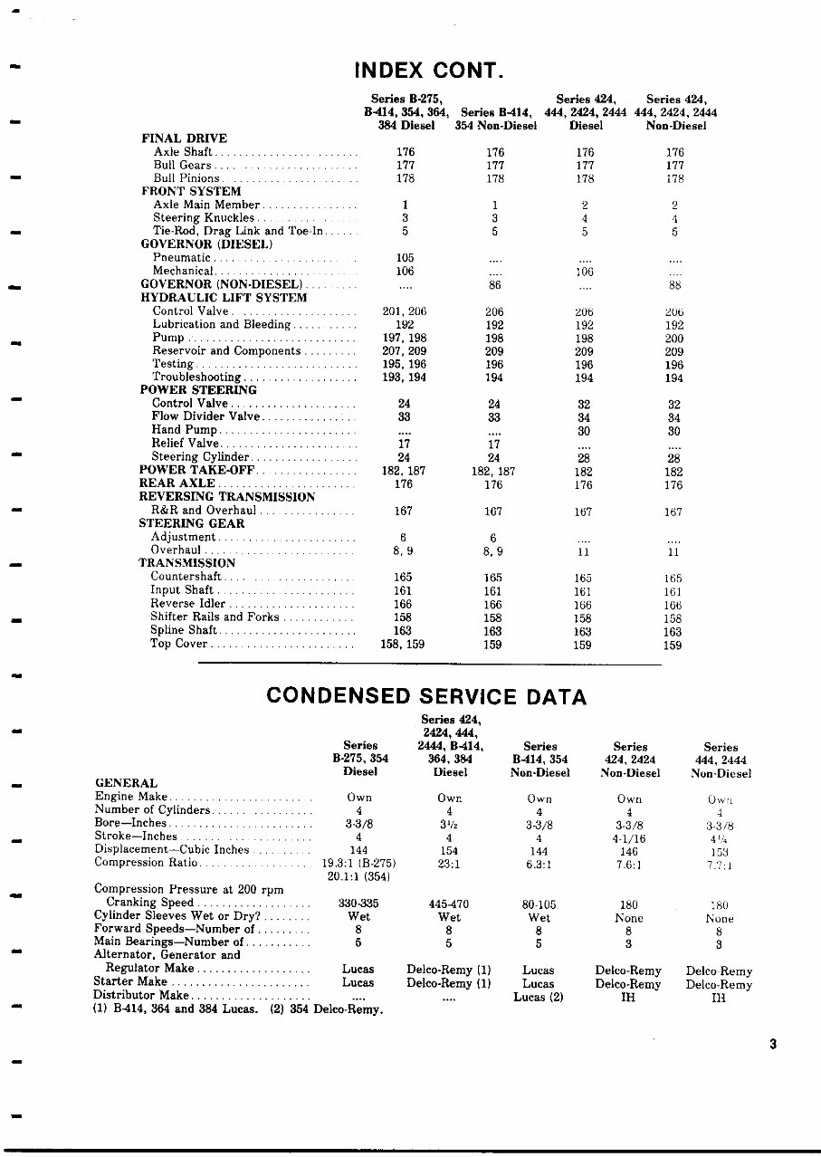 International Harvester 384 Tractor Full Service Repair preview img 3