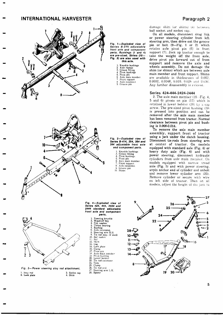 International Harvester 384 Tractor Full Service Repair preview img 5