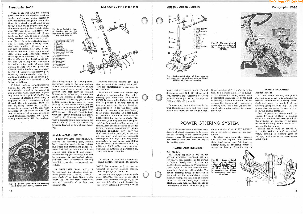 Massey Ferguson 165 Tractor Full Service & Repair Manual preview img 7