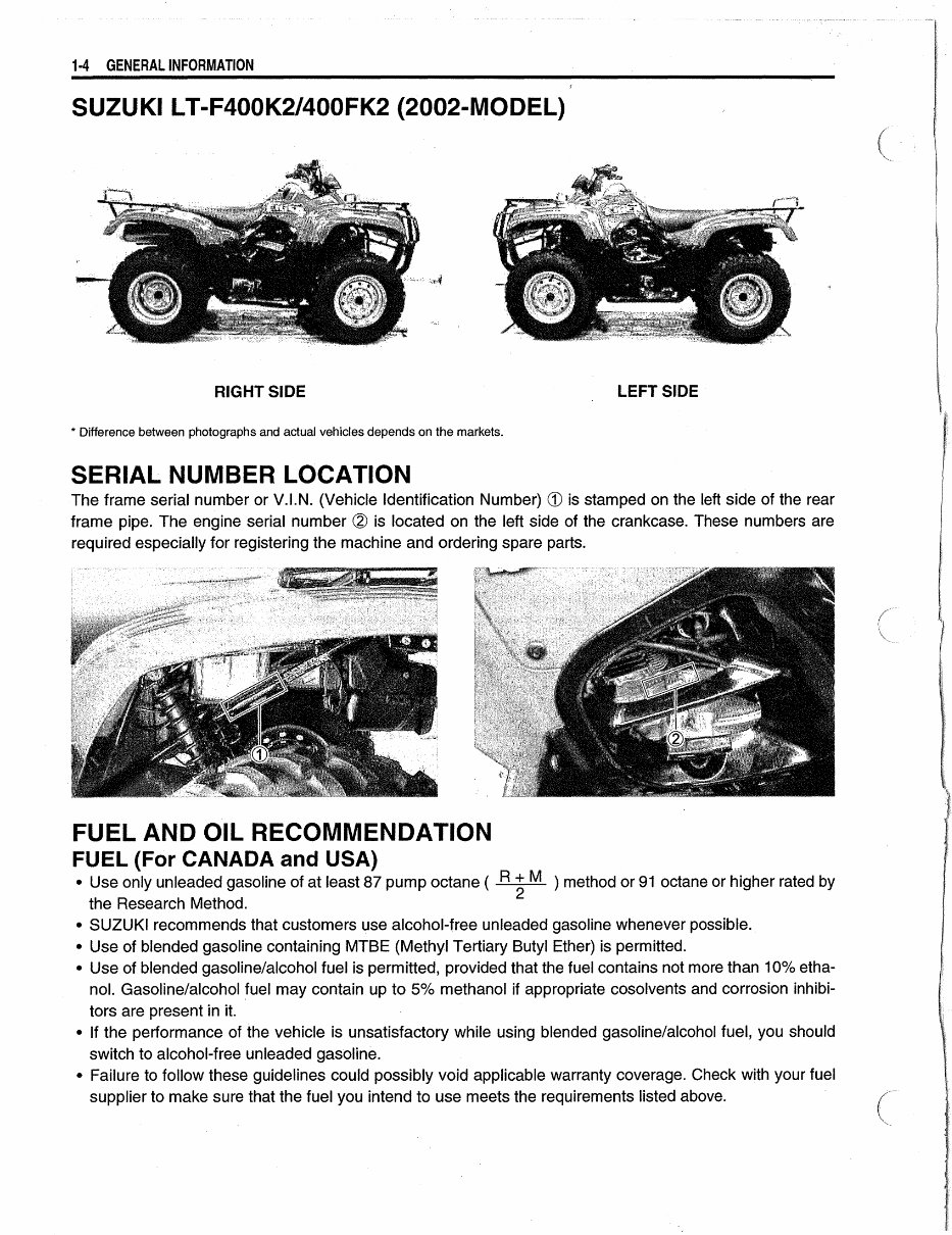 2002-2007 Suzuki Eiger 400 LT-F400/400F Service & Repair Manual preview img 9