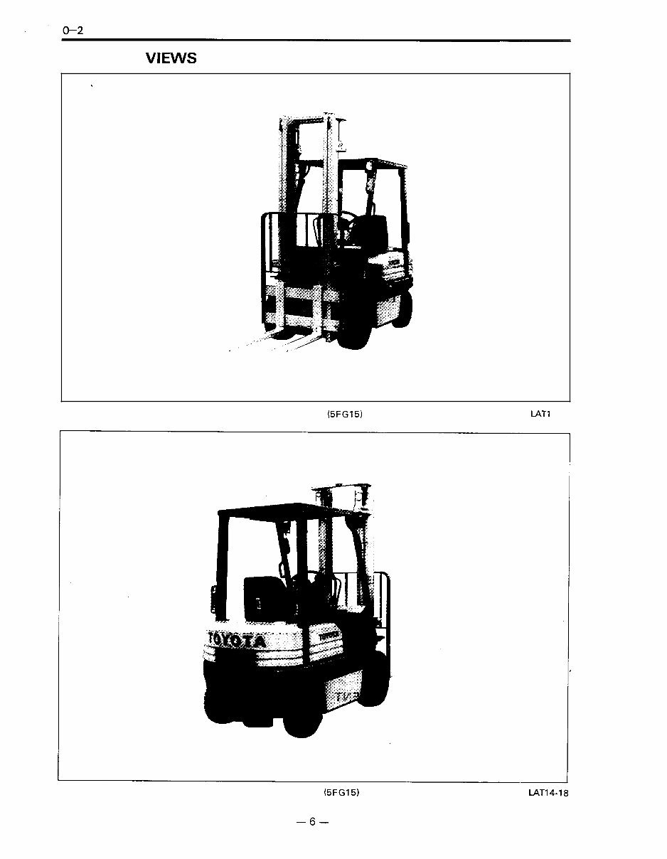 Toyota 5FG10-30 / 5FD10-30 Forklift Service Repair Factory Manual INSTANT preview img 4