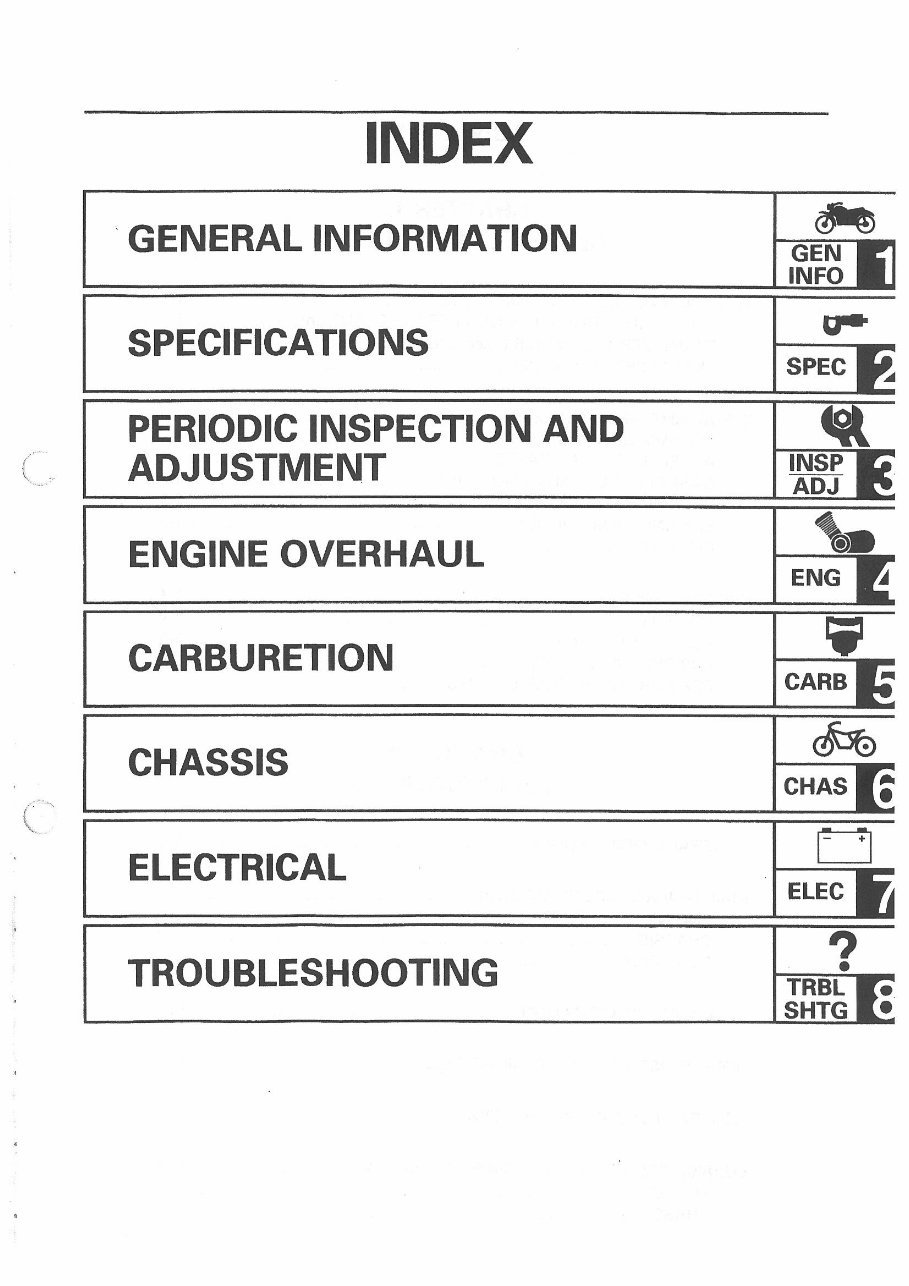 1995-2001 Yamaha XJ900S Diversion Service & Repair Manual preview img 7